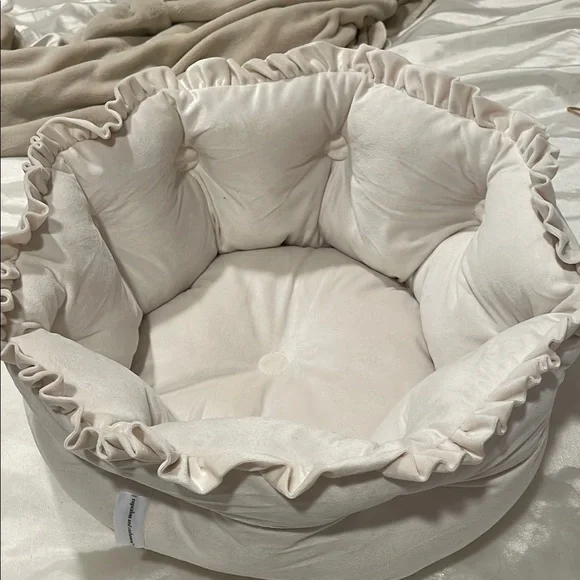✨Luxurious Cream pet Bedding! 🐈 🐶 - Picture 2 of 6